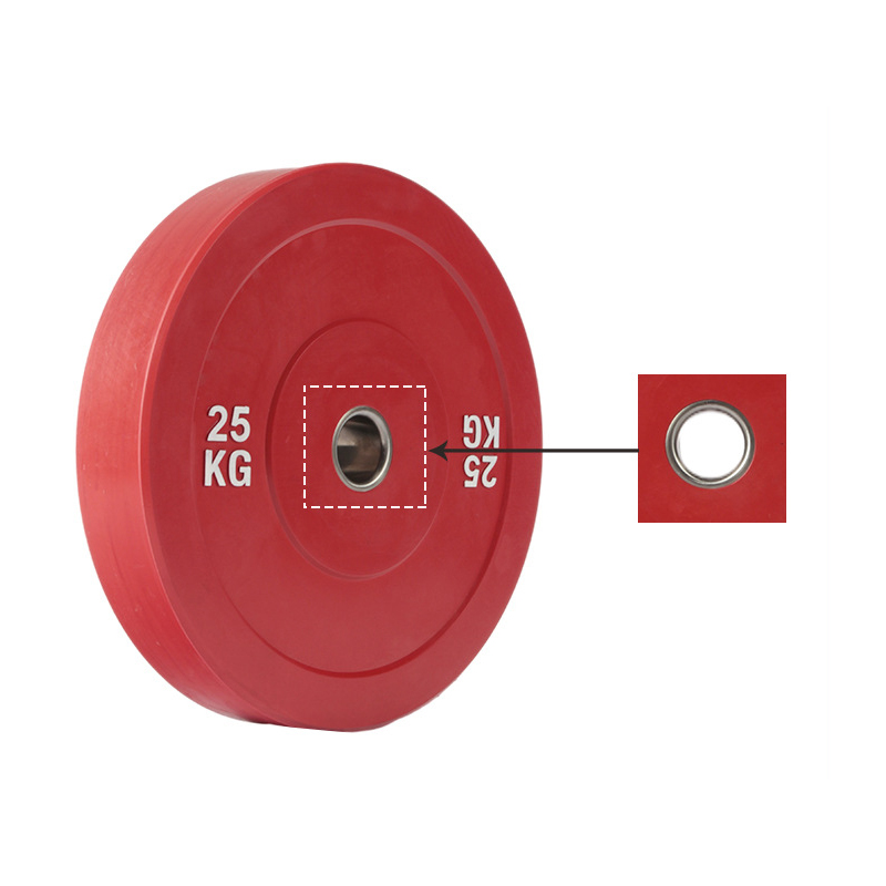 Farvede vægtstangsplader Farvede vægtstangsplader