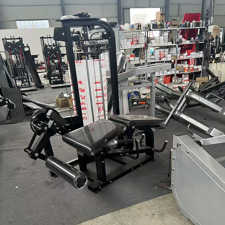 Alt-i-én sidde- og strækkebensmaskine (dobbeltfunktion til ben)